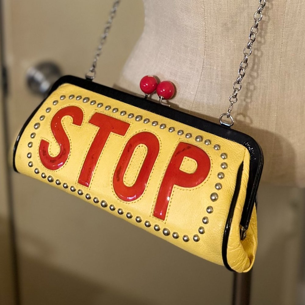 Retired - Brighton "Taxi" "Stop" w/ Cherry Top Clasp!